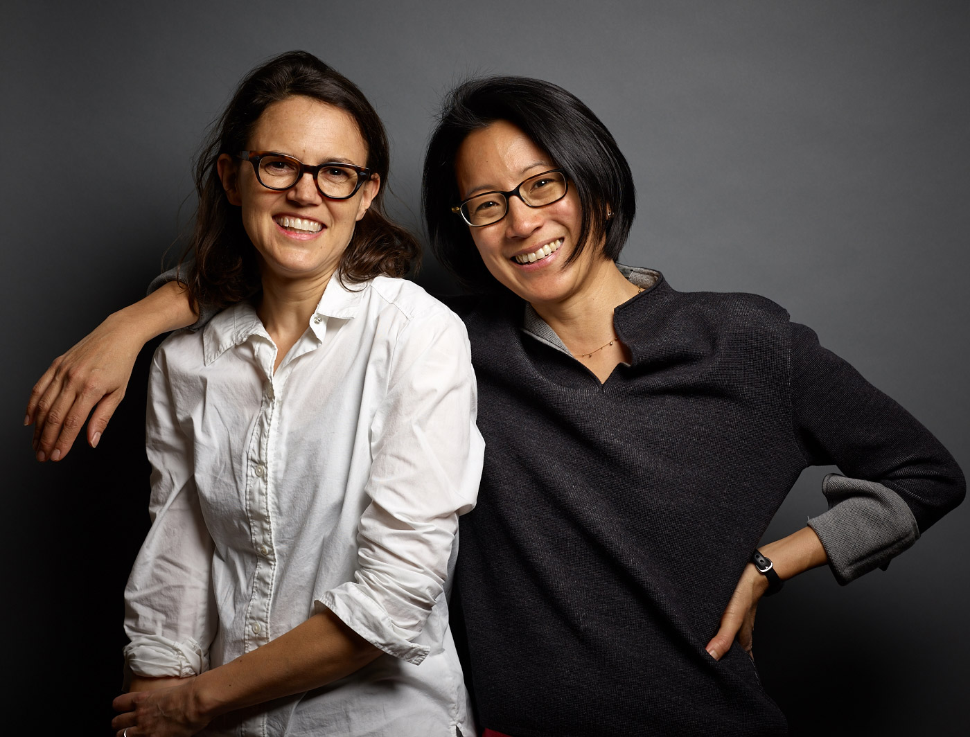 Sarah Gephart and Alicia Cheng of MGMT Design photographed by Harry Zernike