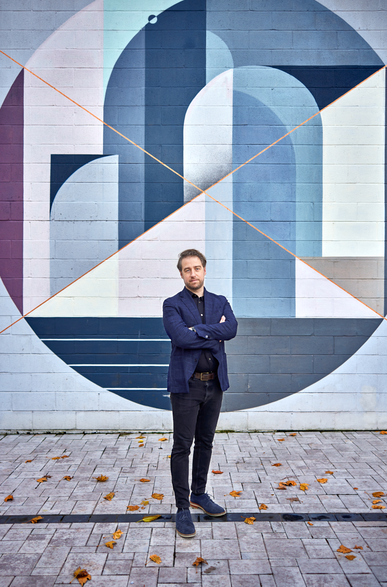 Stefan Eich photographed by Harry Zernike