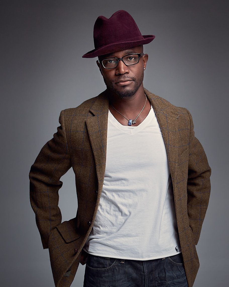 Taye Diggs photographed by Harry Zernike