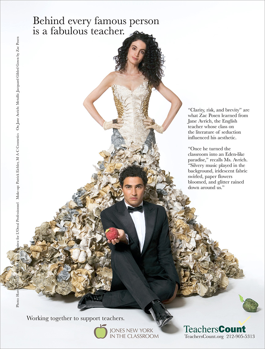 Zac Posen for Teachers Count
